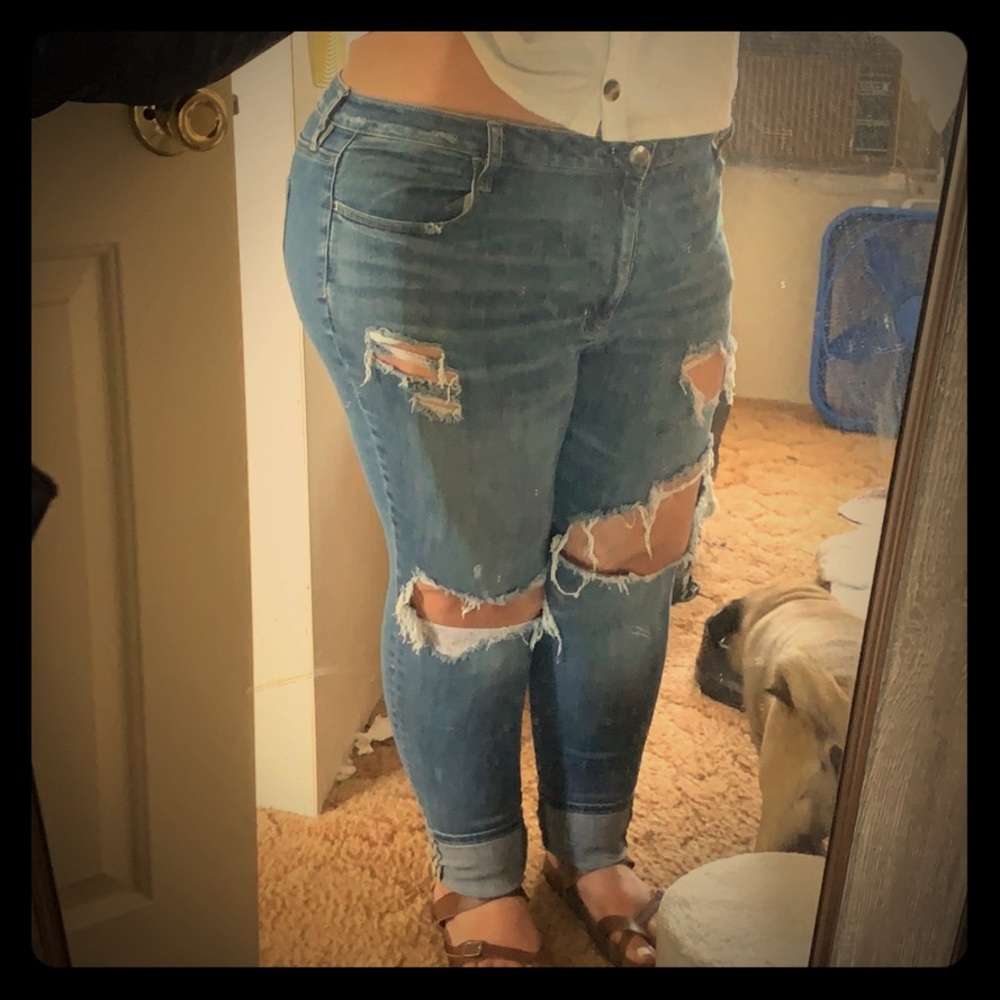 Hi-Rise AE jeans